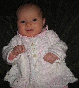 IMG_6108 Mary Kate, in a new sweater from Lanier