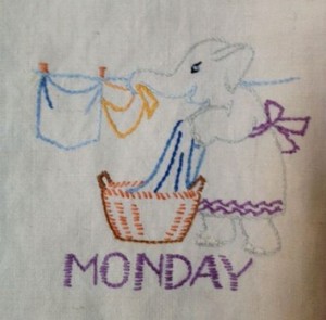 Monday towel