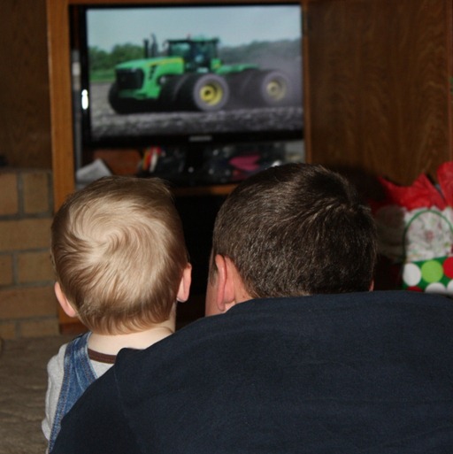 watching tractor movies