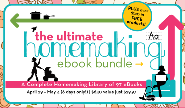the ultimate homemaking ebook bundle