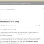 Feedly "Full Article' View