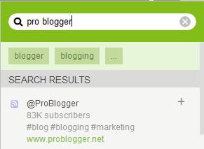 Feedly Search