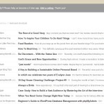 Feedly "Titles Only" View