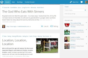 WordPress "Blogs I Follow" View
