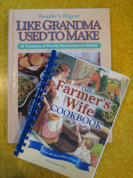 Like Grandma Used to Make and The Farmer's Wife Cookbook