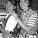 Gretchen and Kelly in Fisherman Aprons