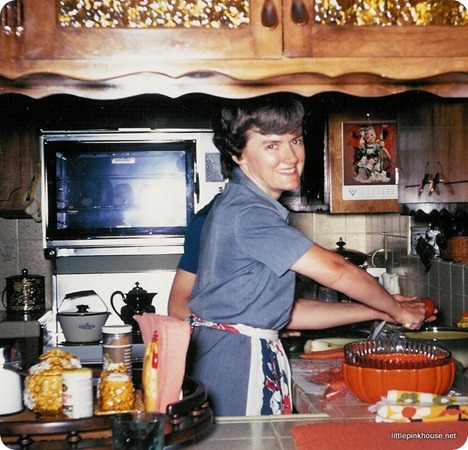Grandma Jessica in her kitchen