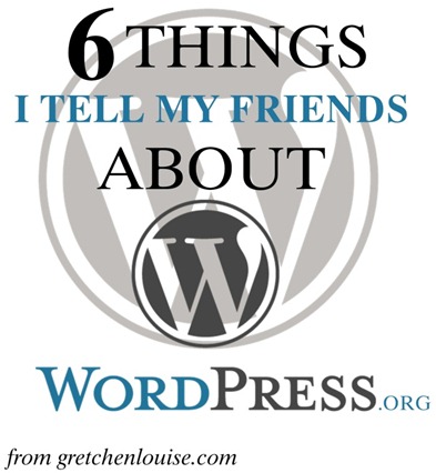 6 Things I Tell My Friends About WordPress.org https://gretchenlouise.com/?p=6362 via @GretLouise 