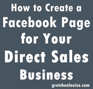 How to Create a Facebook Page for Your Direct Sales Business