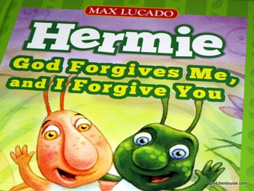 God Forgives Me, and I Forgive You - a Hermie and Wormie giveaway from @TommyNelson