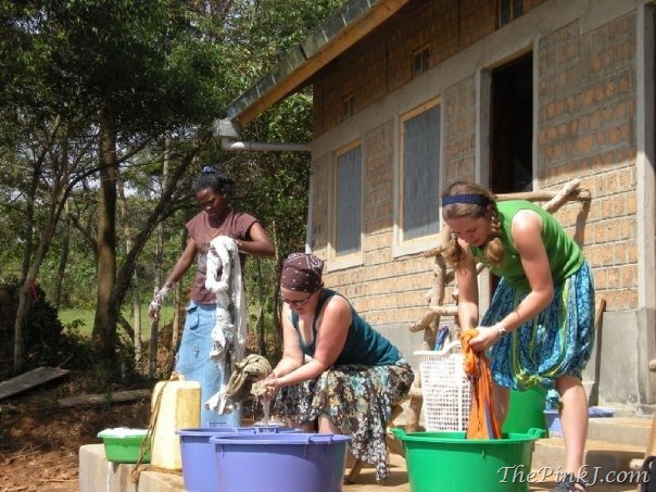 Laundry in Uganda (photo by JenniMarie.com)