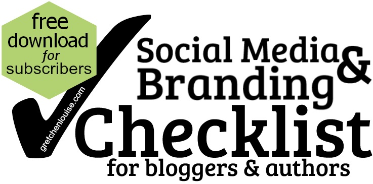 Social Media & Branding Checklist - free download from @GretLouise!