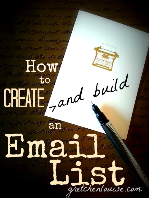 How to Create & Build an Email List