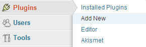 Plugins, Add New