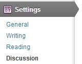 Discussion Settings