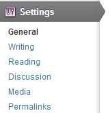 WordPress Settings