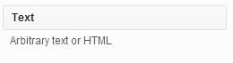 Add a Text Widget to insert HTML into your sidebar.