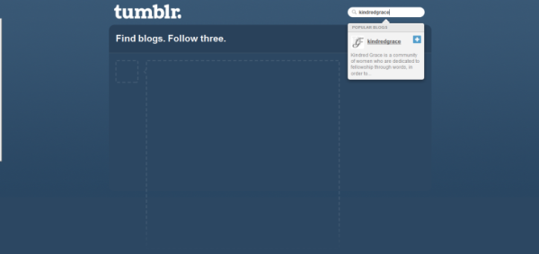 Find and Follow Blogs on Tumblr