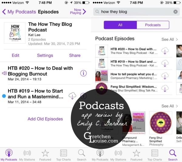 Podcasts (podcasts app review)