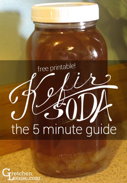 Kefir Soda: the 5 minute guide