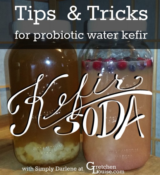 Want to start brewing water kefir? Here are some helpful tips and tricks shared by kefir soda expert and health educator Simply Darlene.
