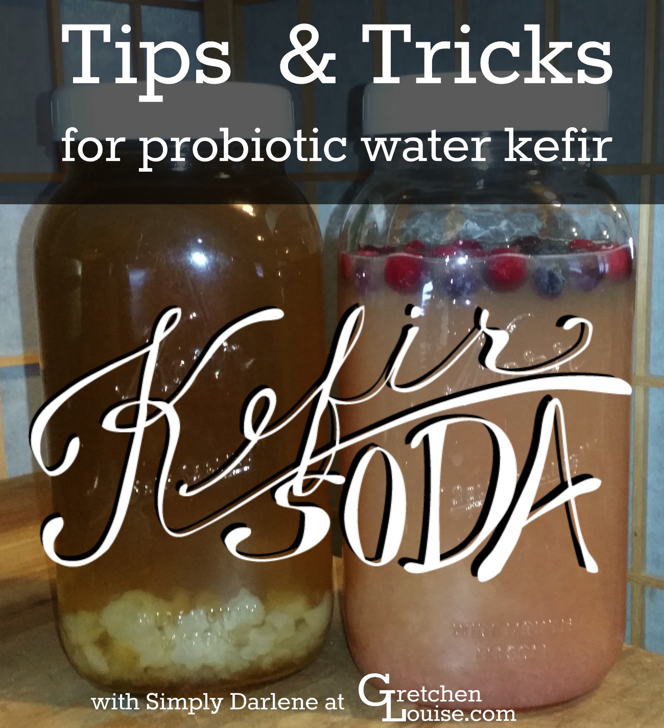 Probiotic Water Kefir Tips & Tricks Gretchen Louise