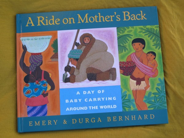 A Ride on Mother's Back (children's books about babywearing)