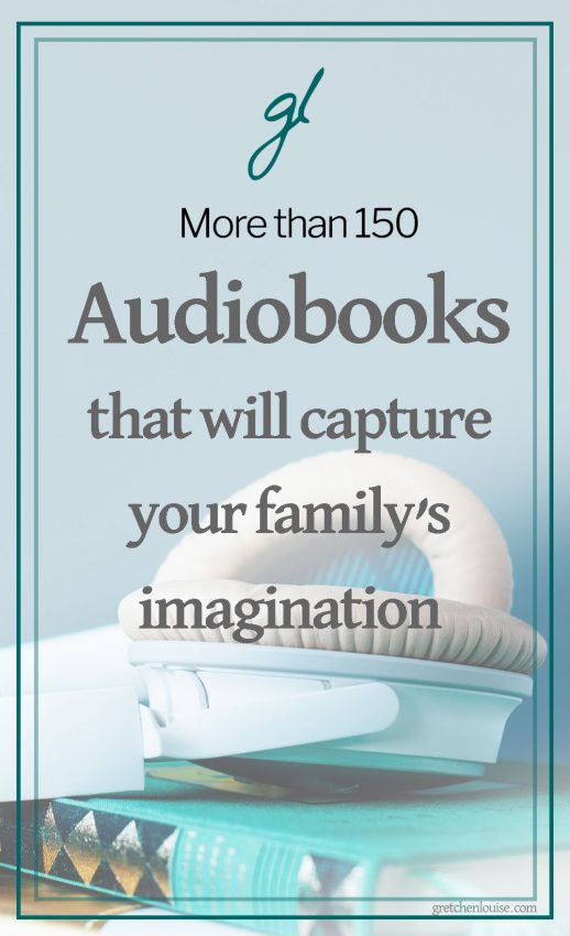 Audiobooks are so much more than just wholesome entertainment. Audiobooks can inspire the imagination, train vocabulary, instill values, teach character traits, and introduce classic literature. Audiobooks give Mom and Dad's voices a break from reading aloud (and literally save the day when everyone has a cold bug and no voice). And audiobooks can be enjoyed together by the whole family whether folding laundry or going on a road trip.