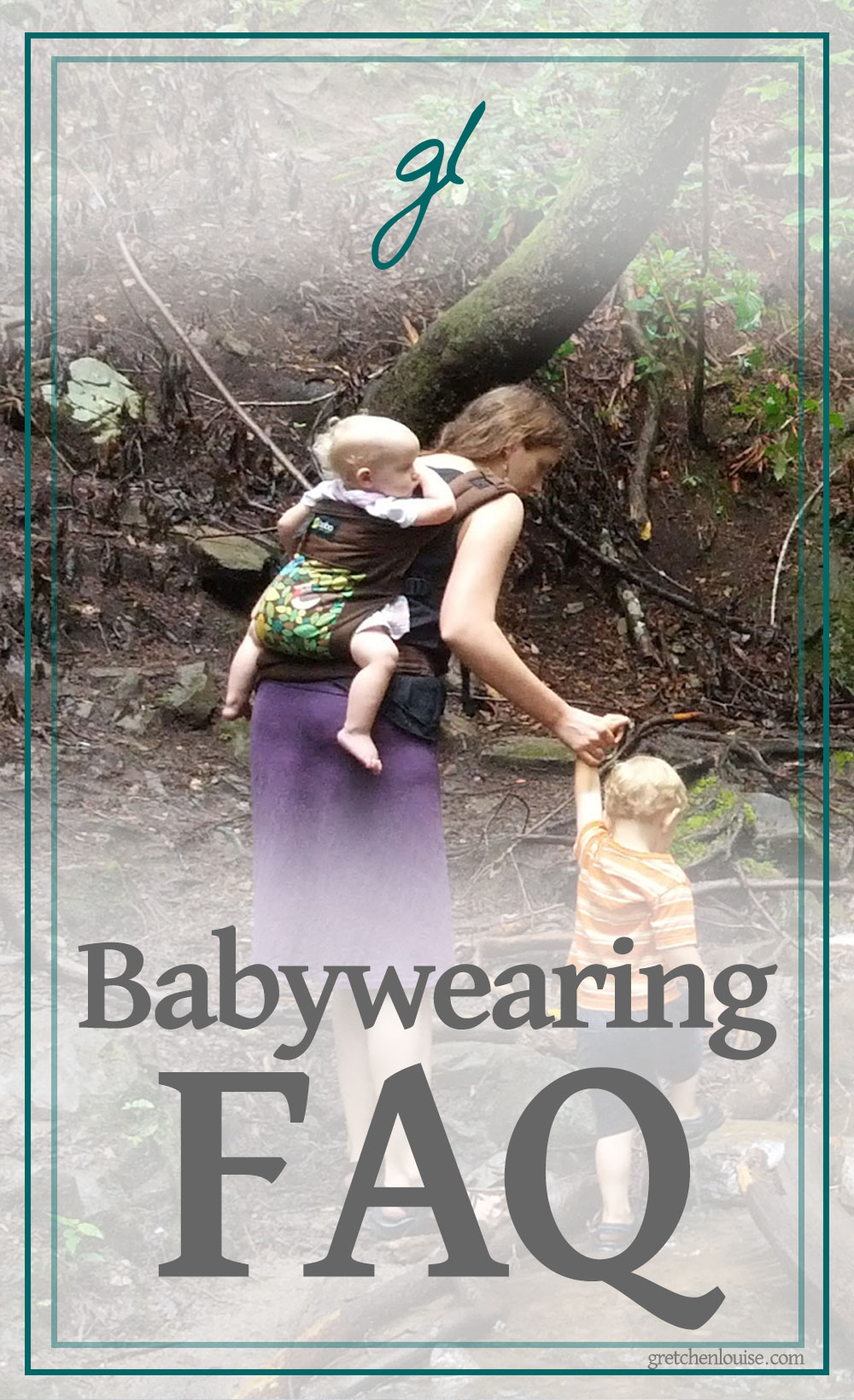 Answers to Frequently Asked Questions About Babywearing via @GretLouise