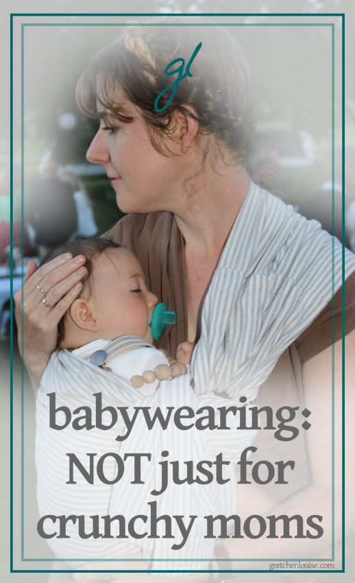 I assumed that my lack of total crunchiness precluded me from babywearing. I couldn’t have been more wrong. I learned that babywearing transcends cultures and parenting styles. Babywearing is for every mom and dad (aunts and uncles, grandparents and babysitters, too!); it adapts to every family's needs.