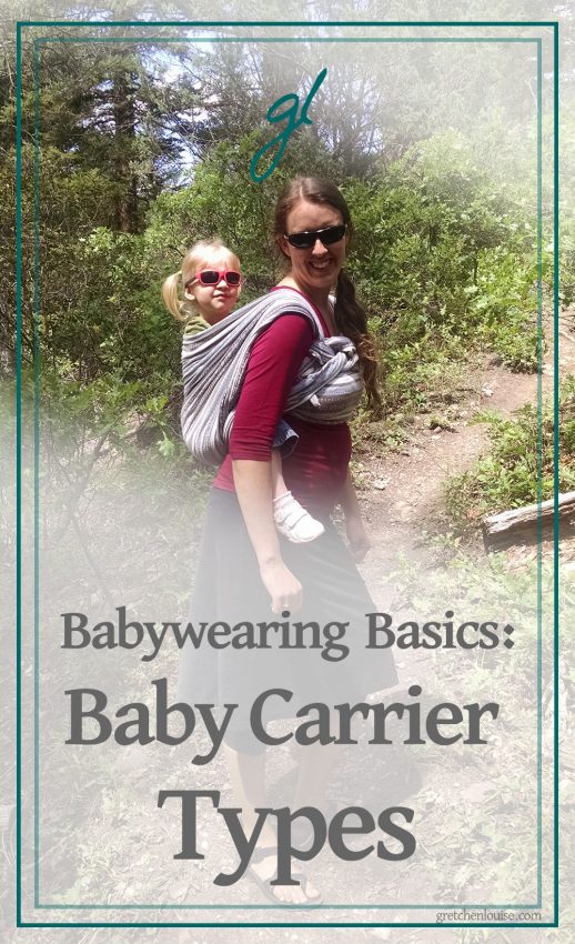 Babywearing Basics: Baby Carrier Types
