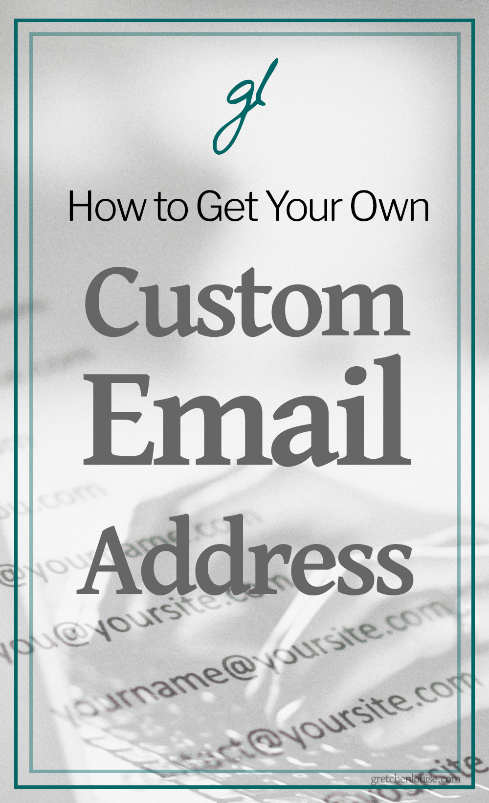 how to get your own email domain