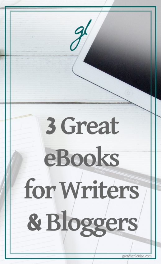 Whether you are a blogger who now calls yourself a writer, or a writer who's taken up blogging, it's important that you continue to hone your craft and tone your purpose. Here are three books that will help you do just that!