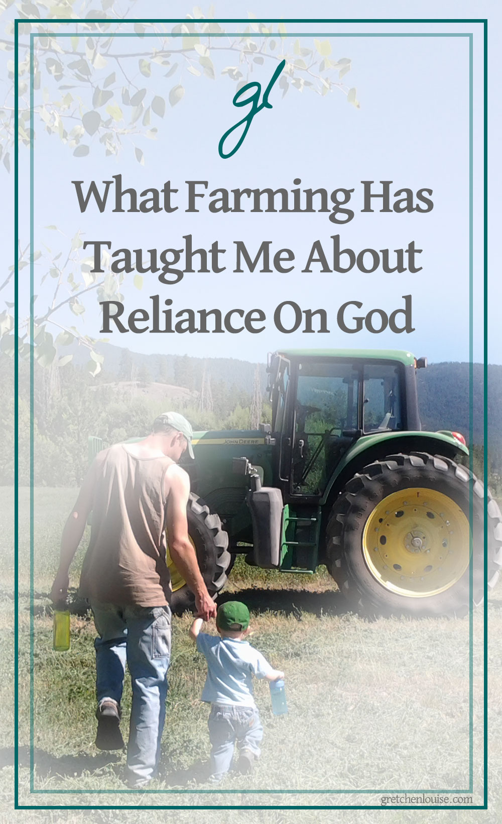 Farmers aren’t really any more reliant on God than any other profession, but sometimes, we feel a lot more aware of our reliance on Him.  via @GretLouise