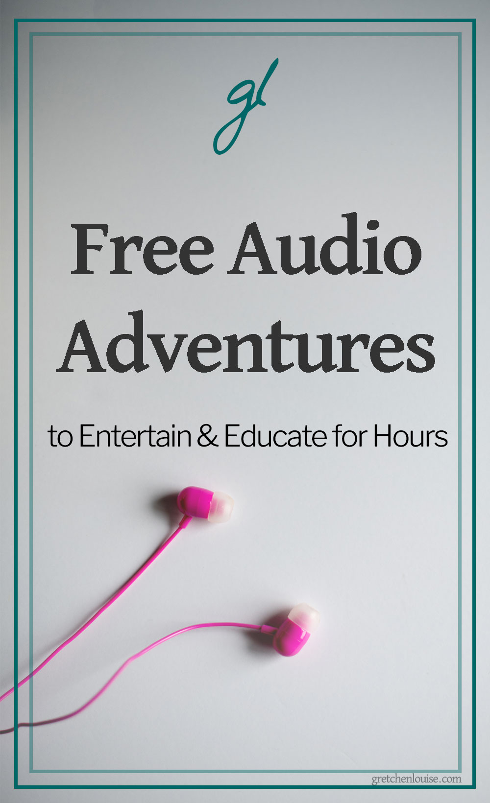 Audio adventures are a budget-friendly, germ-free way to entertain the whole family. Nothing fills the extra hours in our home better than audio adventures! via @GretLouise