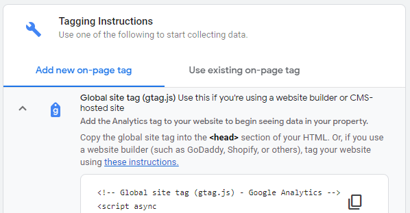 On-Page Tag