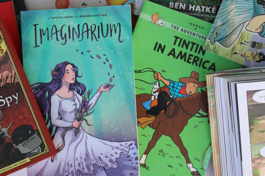 various graphic novels