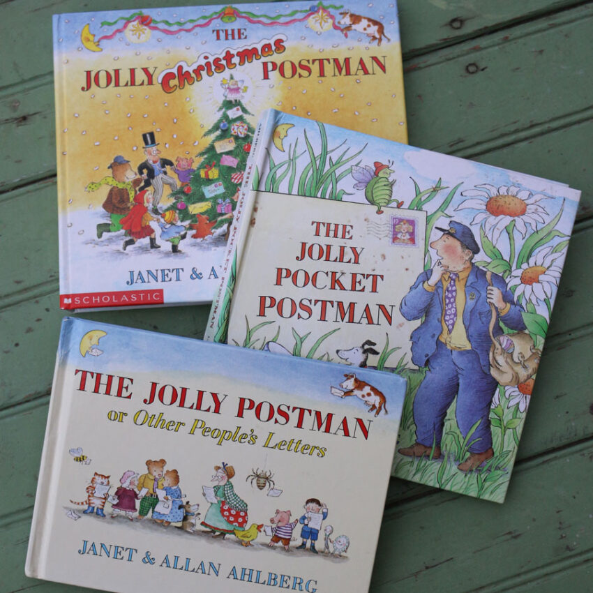 the jolly christmas postman book online