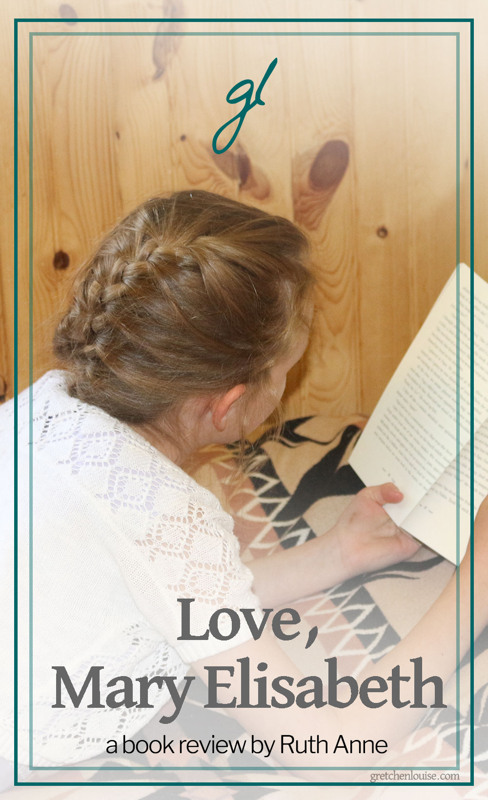 Love, Mary Elisabeth is a heart-warming story of a young girl who, after her mother is diagnosed with Tuberculosis, is whisked off to her uncle’s farm where she is safe.

#LoveMaryElisabeth via @GretLouise