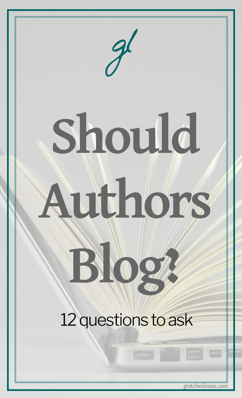 Every author should be online. But not every author should blog. Here are twelve questions to ask as you consider the real question: "Should I, as an author, blog?" via @GretLouise